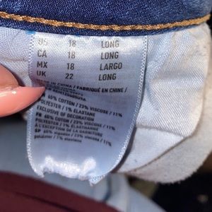 American Eagle size 18 jeans